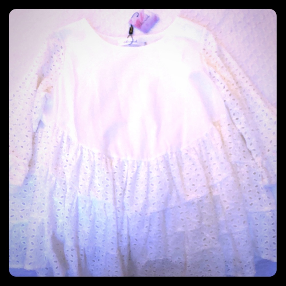 Rare White Chicwish top. L/XL NWT
